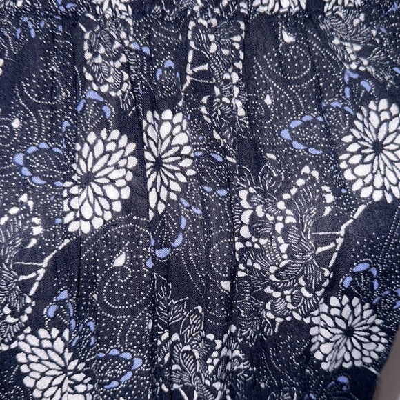 Like New Beautiful blue off the shoulders Dorsey Perkins blouse - Picture 12 of 12